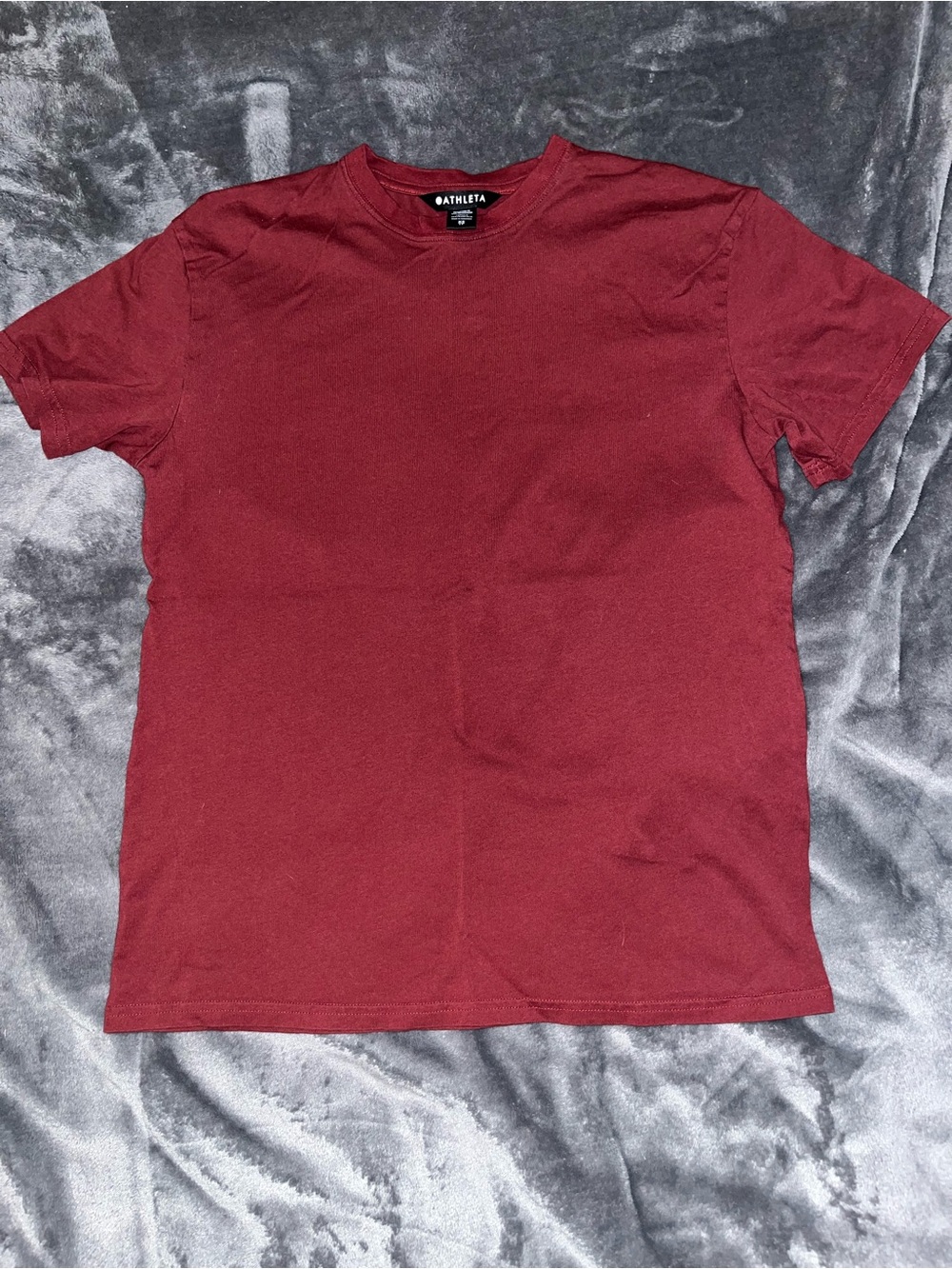 Athleta women’s Favorite Cotton Classic T - Burgundy